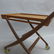 Mid Century Modern Teak Danish Folding Tea Cart - 7