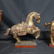 Grouping of Gilt and Painted Wood Tang Horses - 3