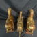 Grouping of Gilt and Painted Wood Tang Horses - 8