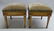 Pair Neoclassical Upholstered Stools - 5