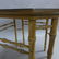 Modern Burl Wood Pattern & Faux Bamboo Frame Table - 7