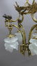 Gilt & Patinated Chinoiserie Chandelier - 8