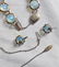 Silver and Crystal Jewelry Set - 4