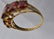 Gold & Garnet Ring - 4