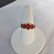 Gold & Garnet Ring - 7