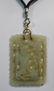 Carved Jade Figural Pendant - 7