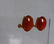 Carnelian & Gold Earrings - 6
