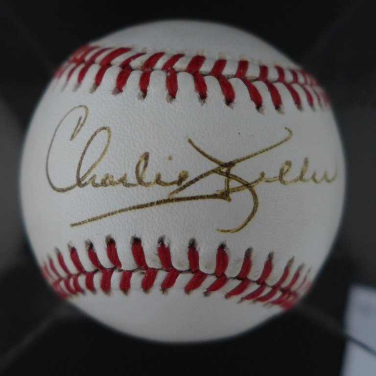 Charlie Keller Signed Baseball JSA: Charlie Keller Signed Baseball. Certificate Number:B42544 Signer:Charlie Keller Field:Baseball Description:Signed Baseball Manufacturer:Rawlings (Haiti) Type:Official AL Executive:Bobby Brown Era:1984