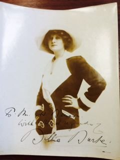Autographed Photo, Billie Burke, Actress (Glinda): Photograph, Billie Burke, Actress (Glinda), Mary William Ethelbert Appleton "Billie" Burke (1884 - 1970) was an American actress. She is primarily known to modern audiences as Glinda the Good Witch of