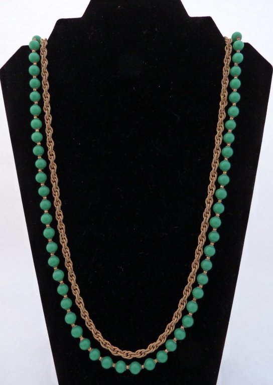Miriam Haskell Necklace: 30"