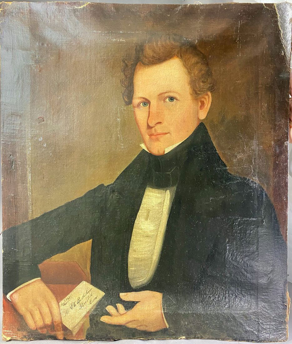 ATTRIBUTED TO AMMI PHILLIPS (1788-1865) (1 of 14)