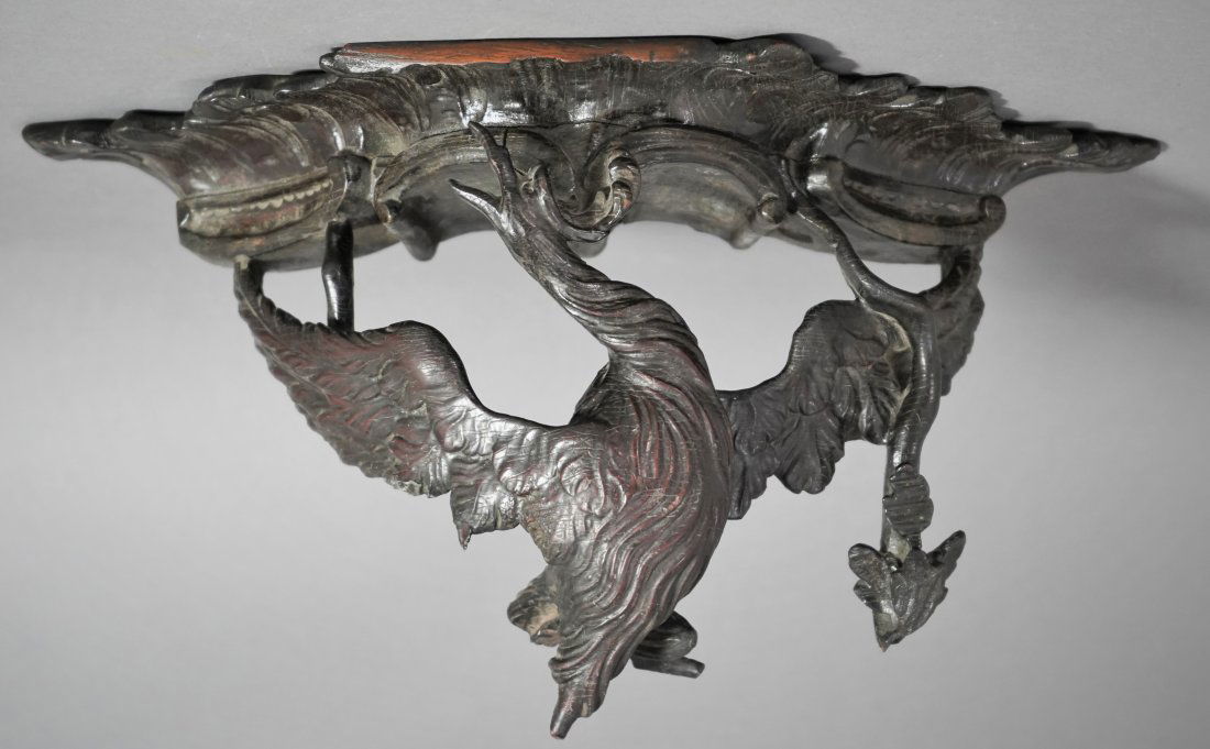 GEORGE II MAHOGANY WALL-BRACKET (1 of 12)