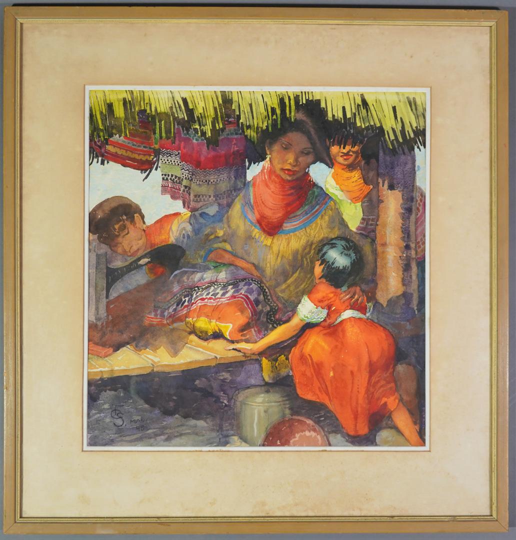 CARL FOLKE SAHLINE (SWEDISH, AMERICAN, 1884-1972) (1 of 20)