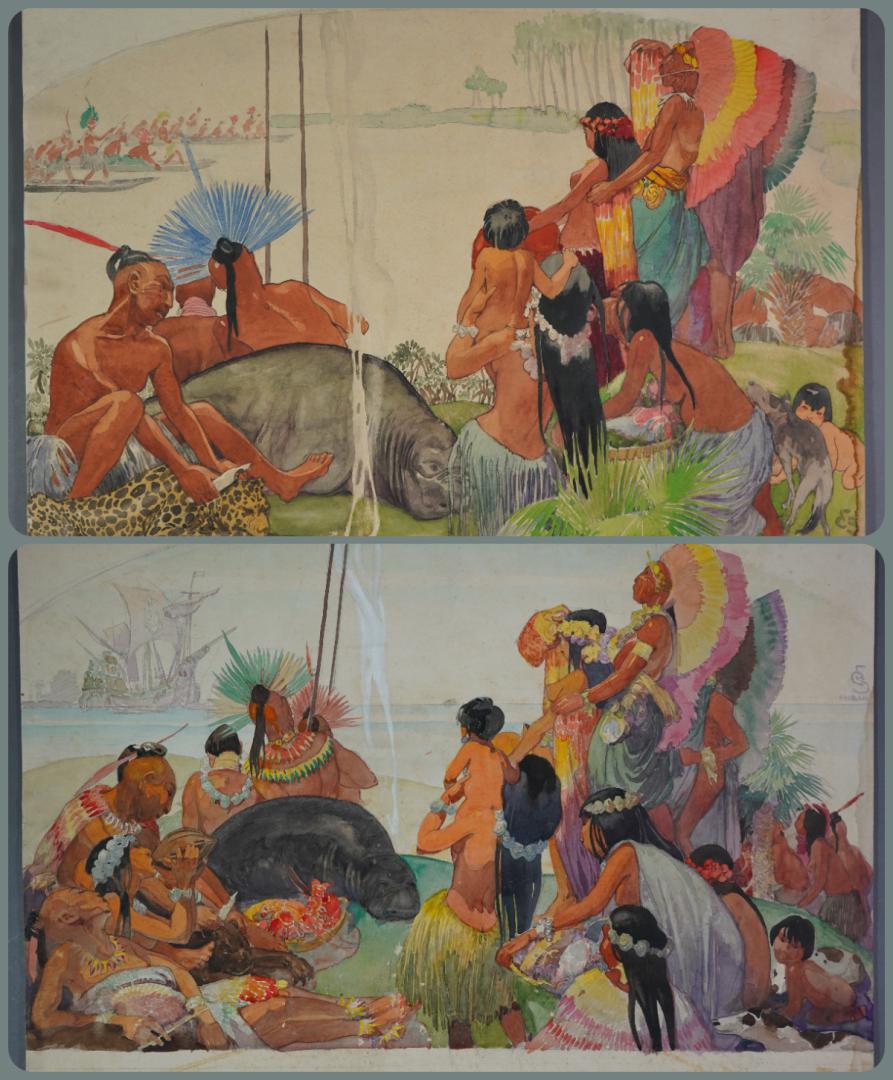 CARL FOLKE SAHLINE (SWEDISH/AMERICAN, 1884-1972) (1 of 20)