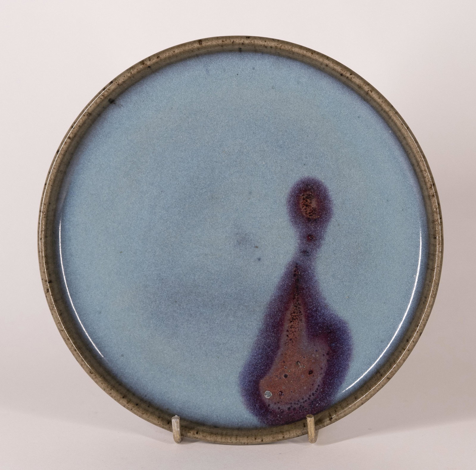 Jun Ware Purple Splashed Tripod Dish (1 of 20)