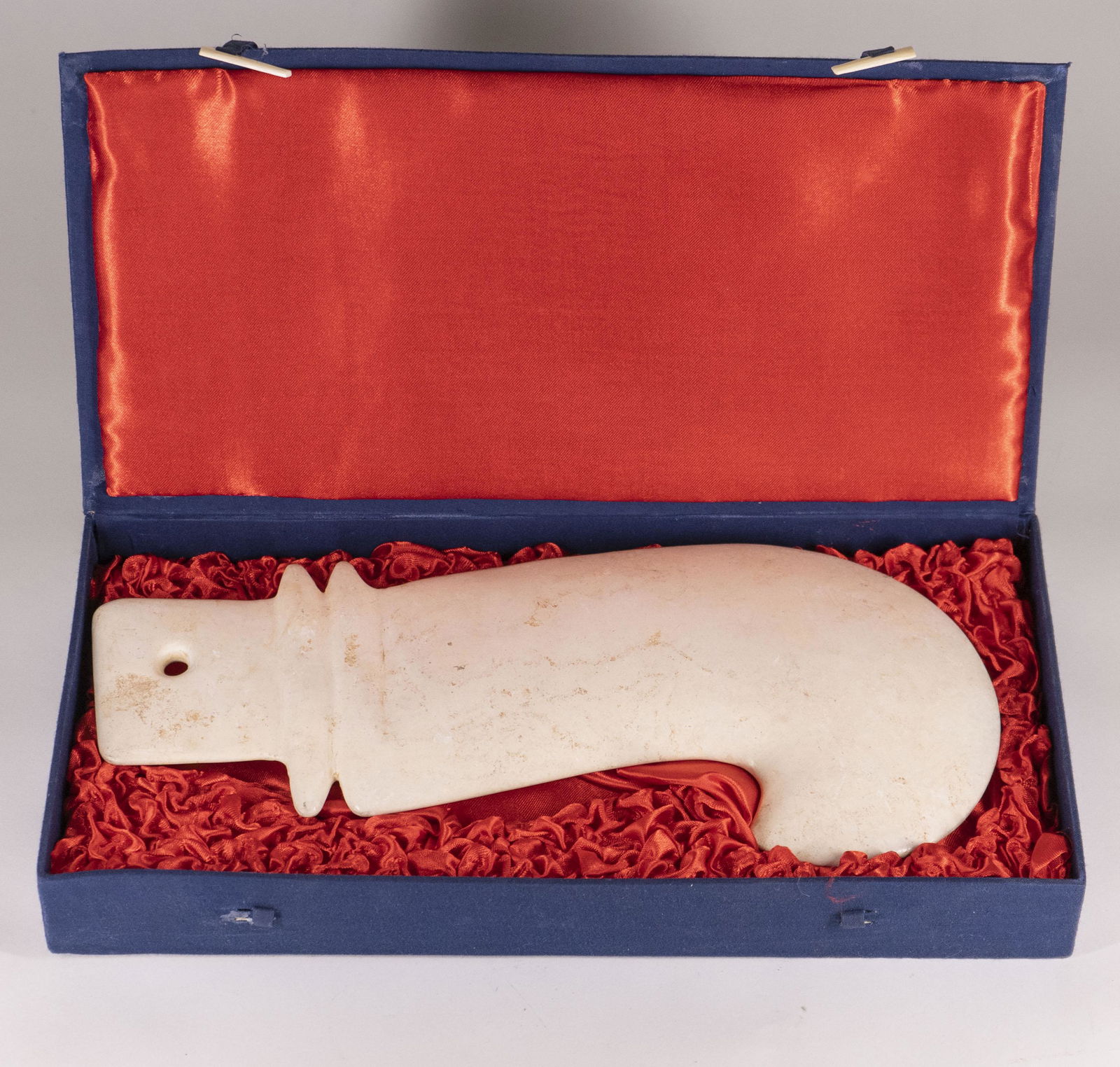 Chinese Carved Hardstone Ceremonial Blade (1 of 7)