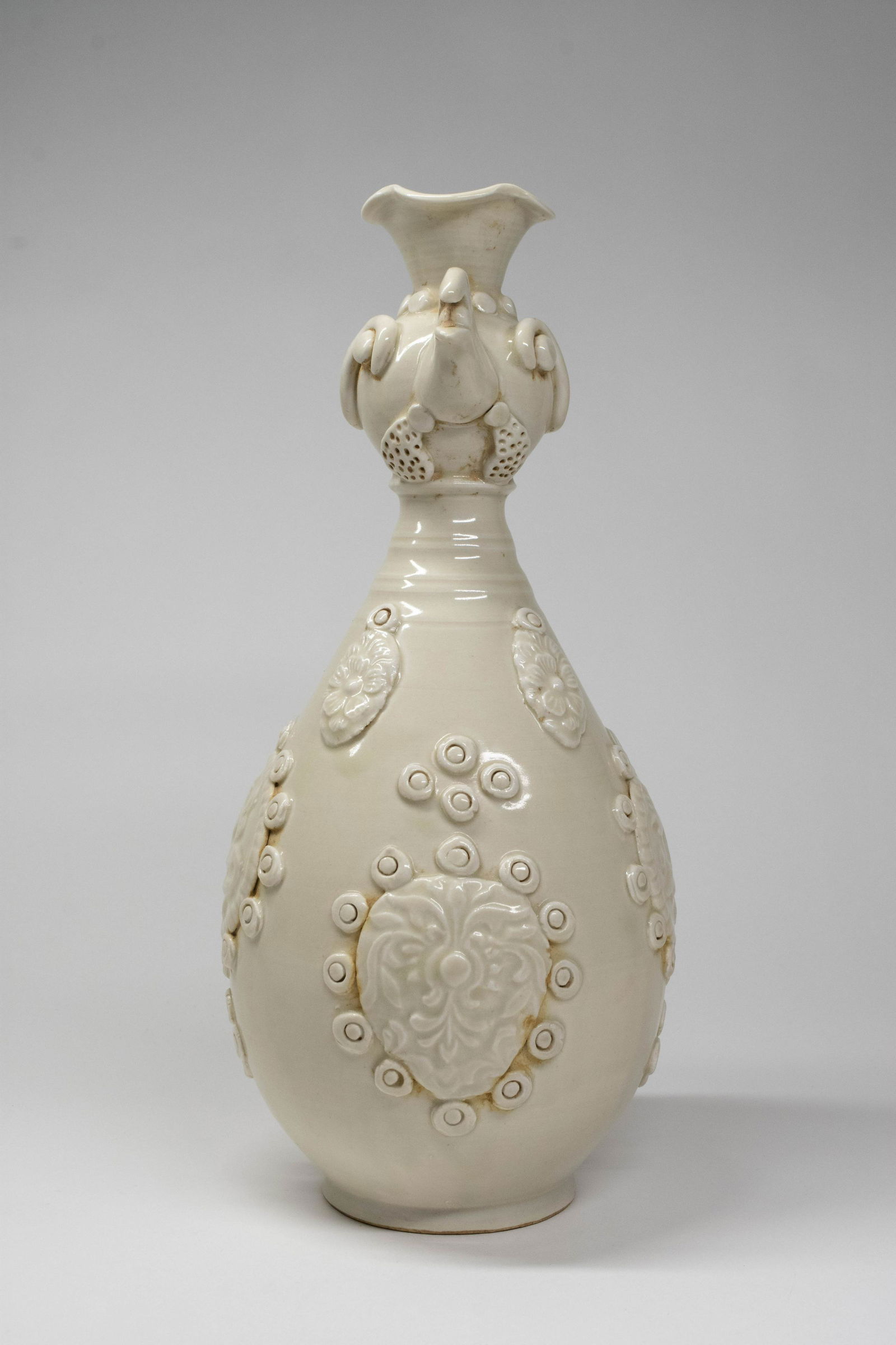 Ding Ware Style Incised Porcelain Vase (1 of 19)