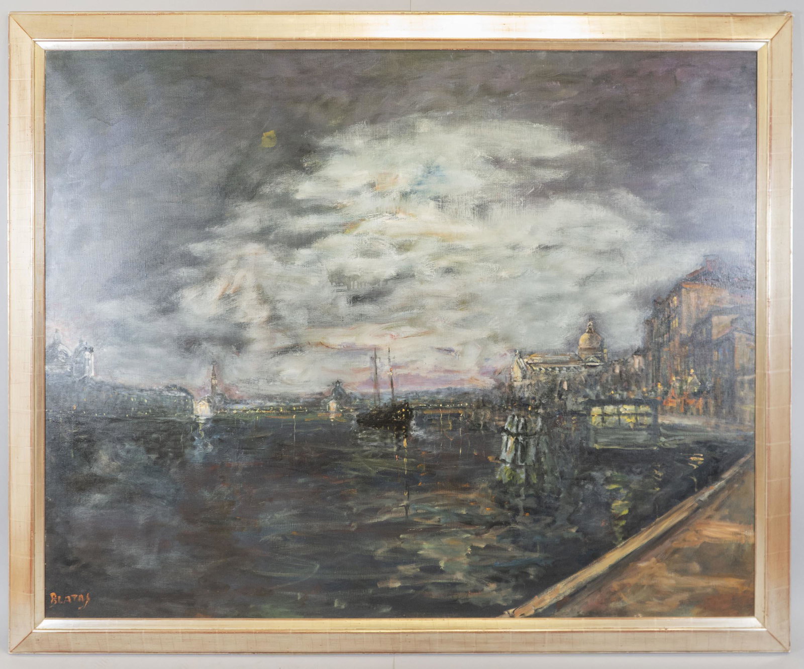 Arbit Blatas (1908–1999) Harbor Scene (1 of 18)