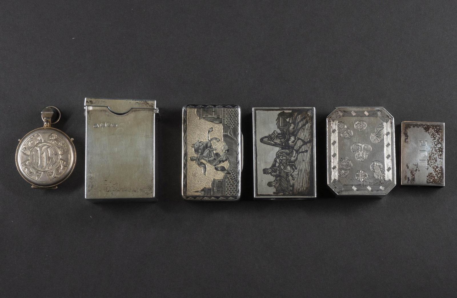 Group of Silver Boxes and Cases (1 of 20)