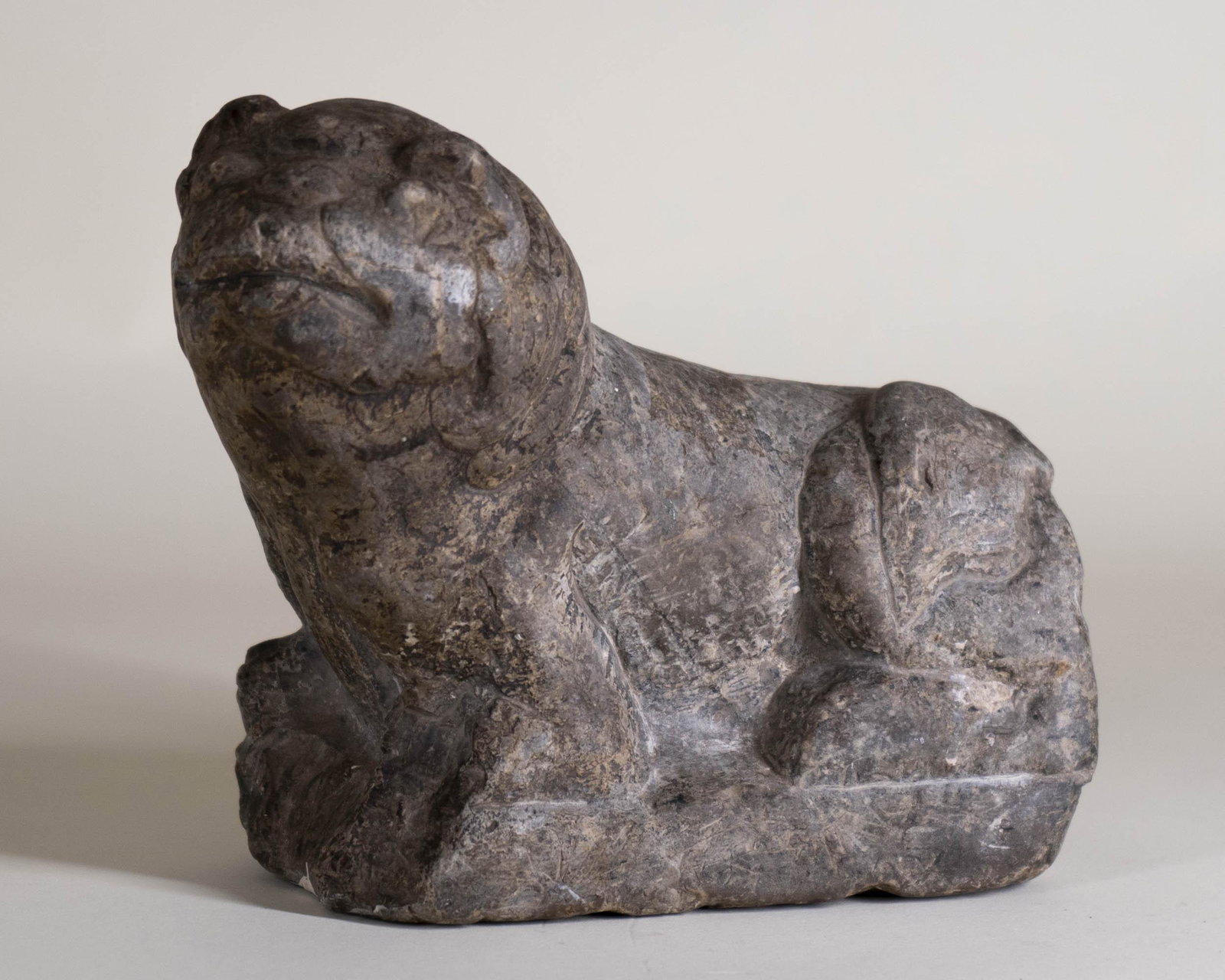 Chinese Carved Stone 'Beast' Scroll Weight (1 of 15)
