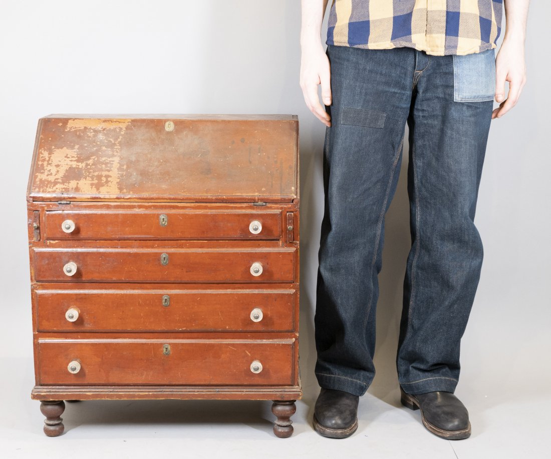The Leffingwell Family Child's Cherrywood Desk (1 of 20)