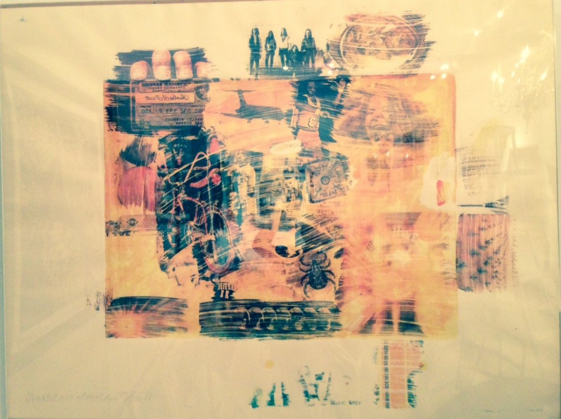 Robert Rauschenberg (American 1925-2008): Property of a Florida Gentleman Robert Rauschenberg (American 1925-2008) Yellow Body, 1971 Silkscreen Signed, dated and numbered 70/80 lower right 48 x 62 in $3,000-6,000