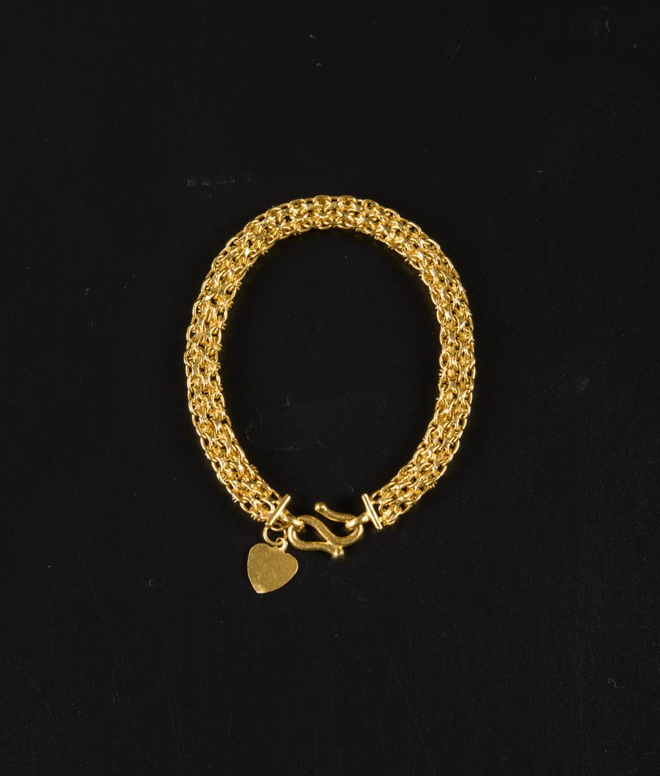 A 24k Gold Bracelet(9999)mark (1 of 6)