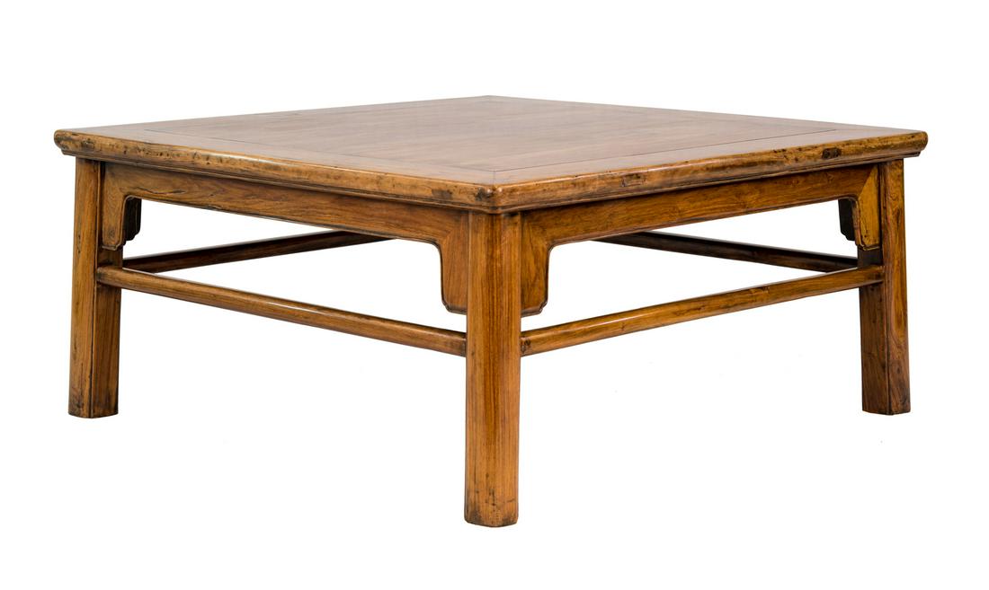 17th Century-A Huanghuali Square Coffee Table (1 of 12)