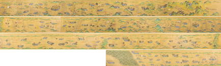 Qing/Yongzheng Mark, A Silk Road Map