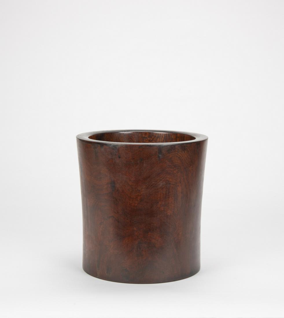 Qing-A Hard Wood Brushpot (1 of 6)