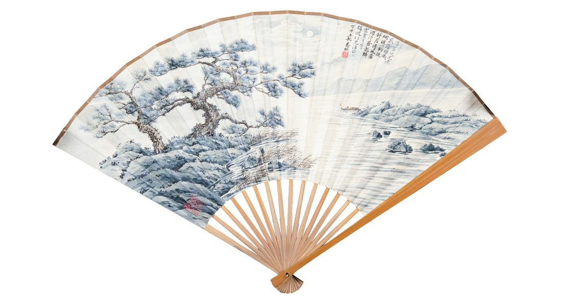 Cheng Zhihu ( Republic) Painting Wong Zhibo (1925-1964) Calligraphy (1 of 10)