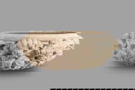 Ming- A White Marble Stone’Nine Lion’Basin