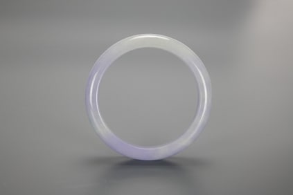 A Lavender Jadeite Bangle.