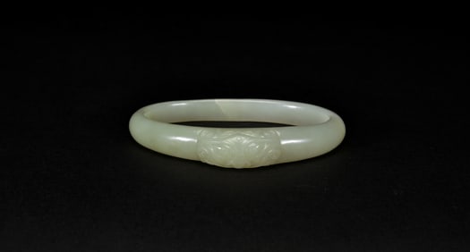 A White Jade Carved ‘Beast’