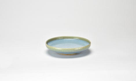 A Junyao Blue-Glazed Brush Licker,