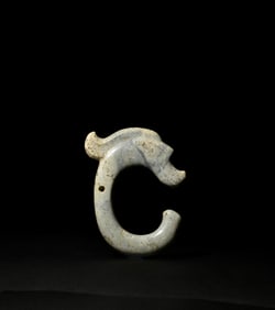 Hongshan Culture(c.4700-2900 BC), A Jade Dragon