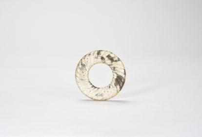 Warring State Period, A Jade Carved ‘Rope Pattern ‘ Pandant