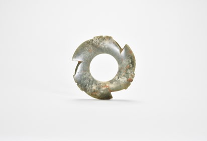 A Jade Notched Disc, Hongshan Culture