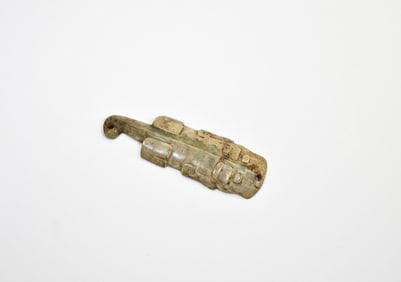 Archaic Jade Pendant in the Form of a Mythical Beast, Hongshan culture.