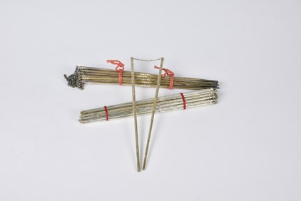 A Twenty Pair Of Silver Chopstick, Late Qing/Republic
