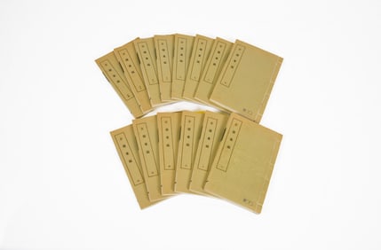 A Set Of 14 Booklet ‘Gu Zhou Hui Bian’