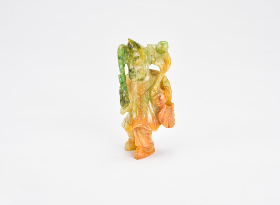 Qing - A Jadeite Carving of Ji Gong (1 of 9)