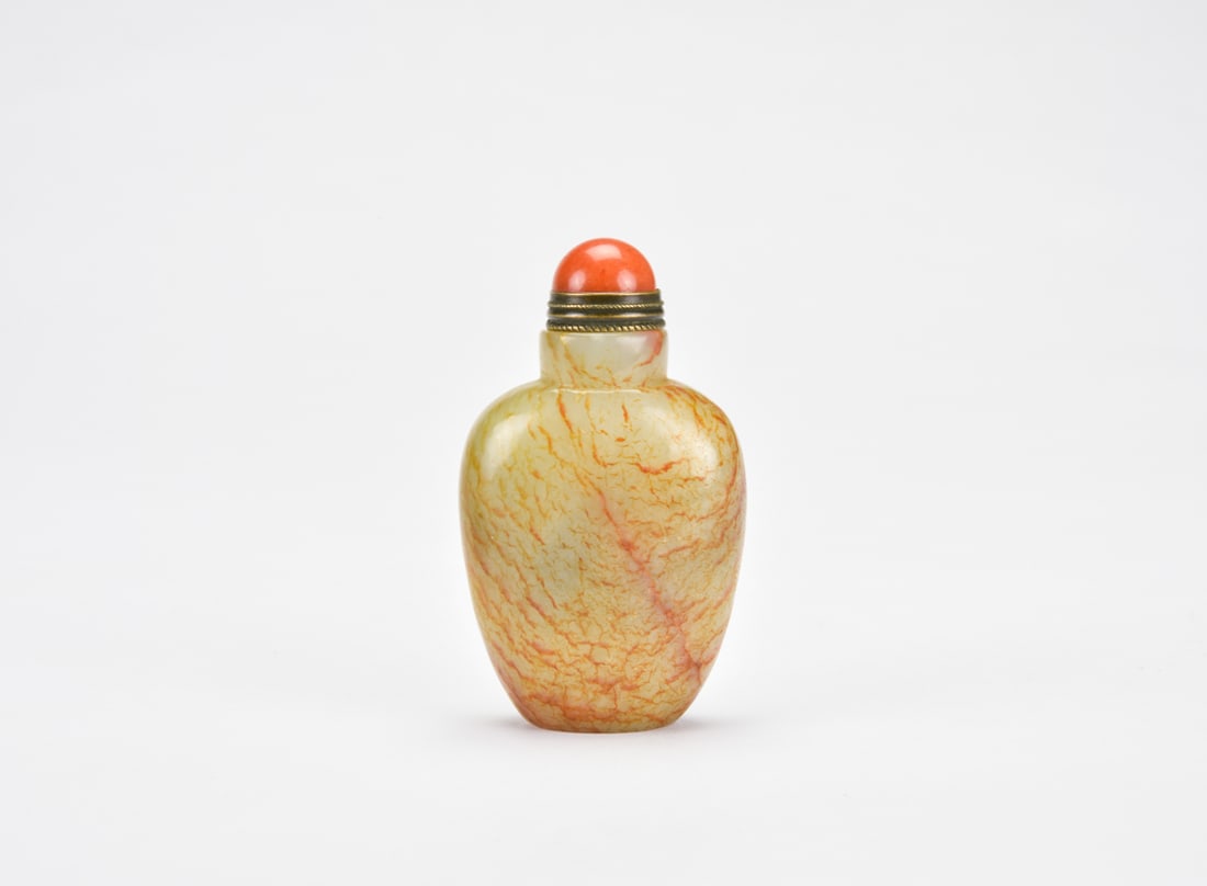 A Mottled Stone ?Snuff Bottle? Qing Dynasty (1 of 8)