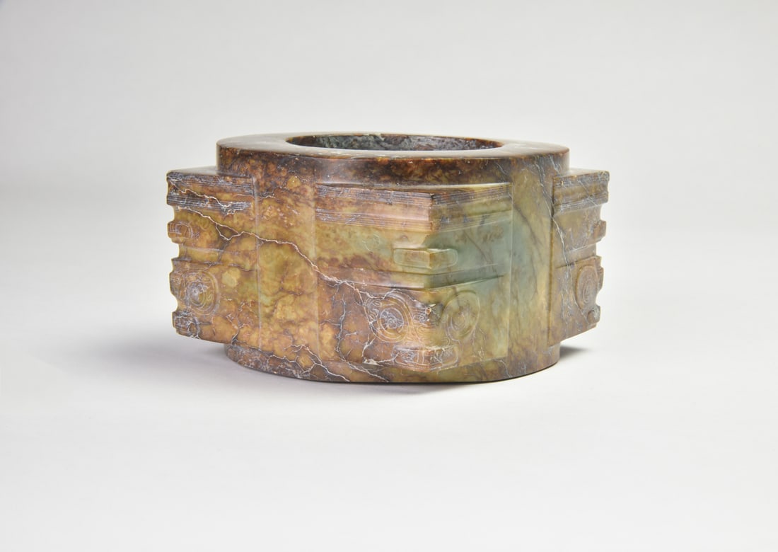 A Liangzhu Culture Jade Cong (1 of 10)