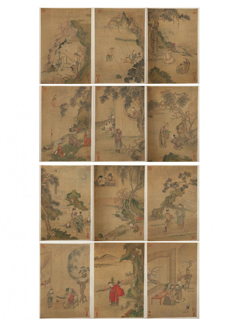 Attribute To Gu Jianlong (1606-1687) Chinese Painting (1 of 10)
