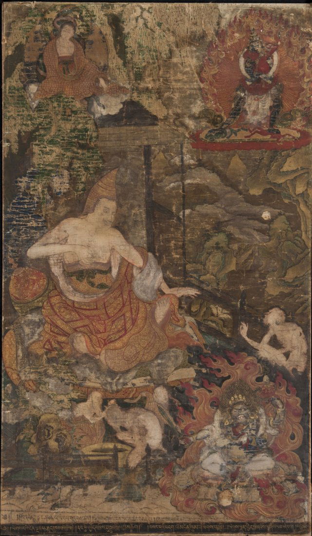 17th/18th Century-Bhavaviveka Tangka (1 of 7)