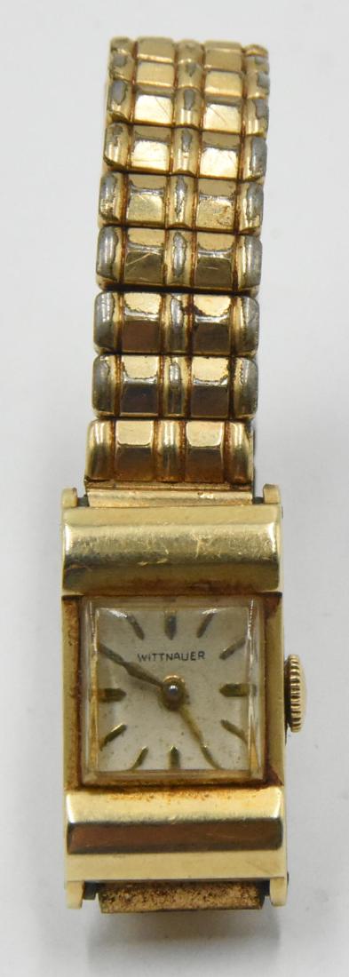 14K Woman's Wittnauer Watch: Wrist size expandable