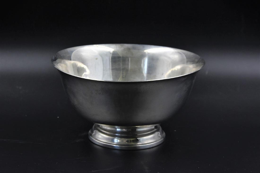 Paul Revere Design Reed & Barton Sterling: Sterling bowl 6 1/2" x 3 1/2" high 1455 9.80 ozt