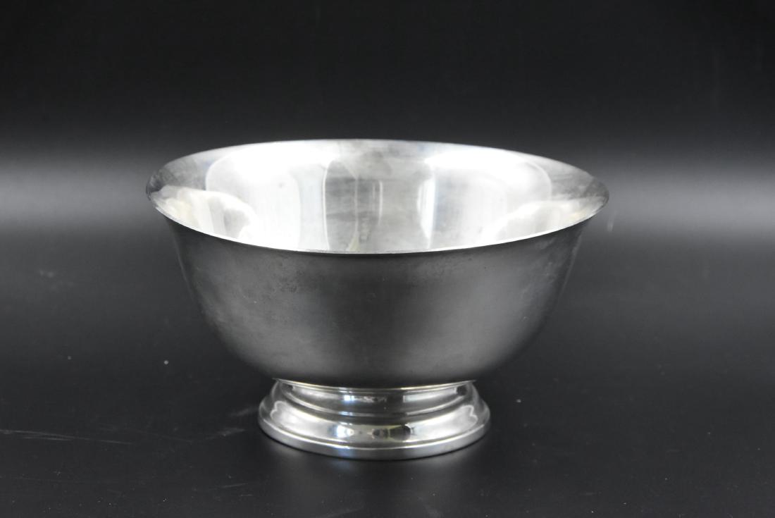 Paul Revere Design Reed & Barton Sterling: Sterling bowl 6 1/2" x 3 1/2" high 1455 9.80 ozt