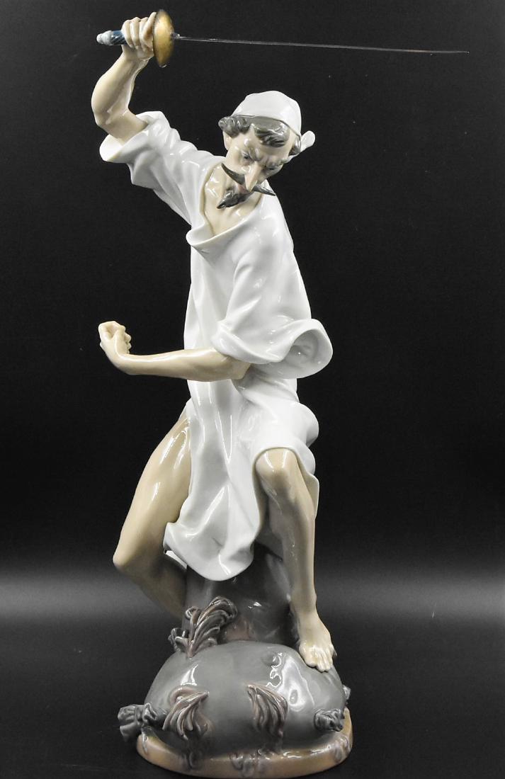 Wrath of Don Quixote "LLADRO" large: Year issued 1977 year retired 1989 17" high X 6" width item # 01001343